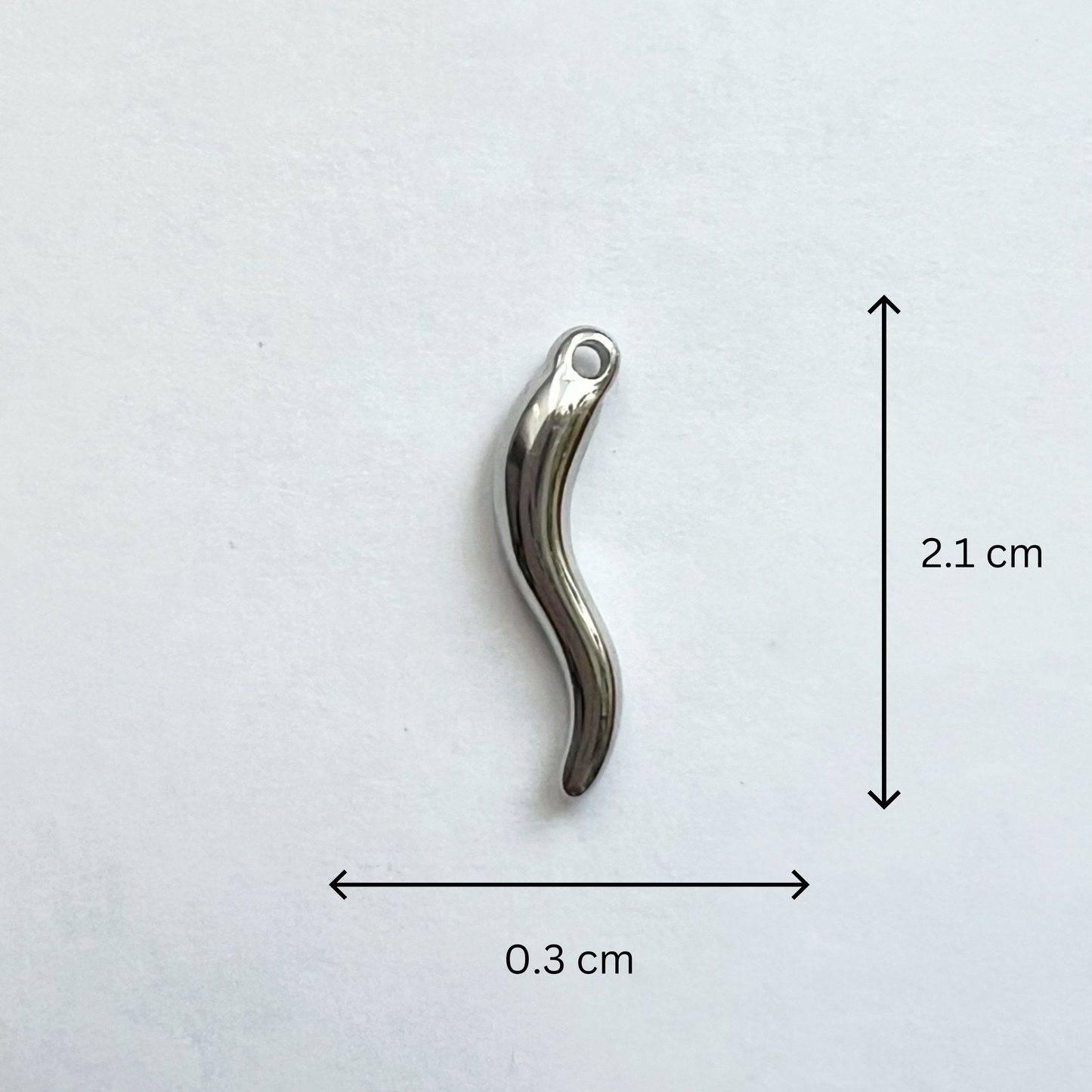 Pendentifs Cornes/Piments (Argent)