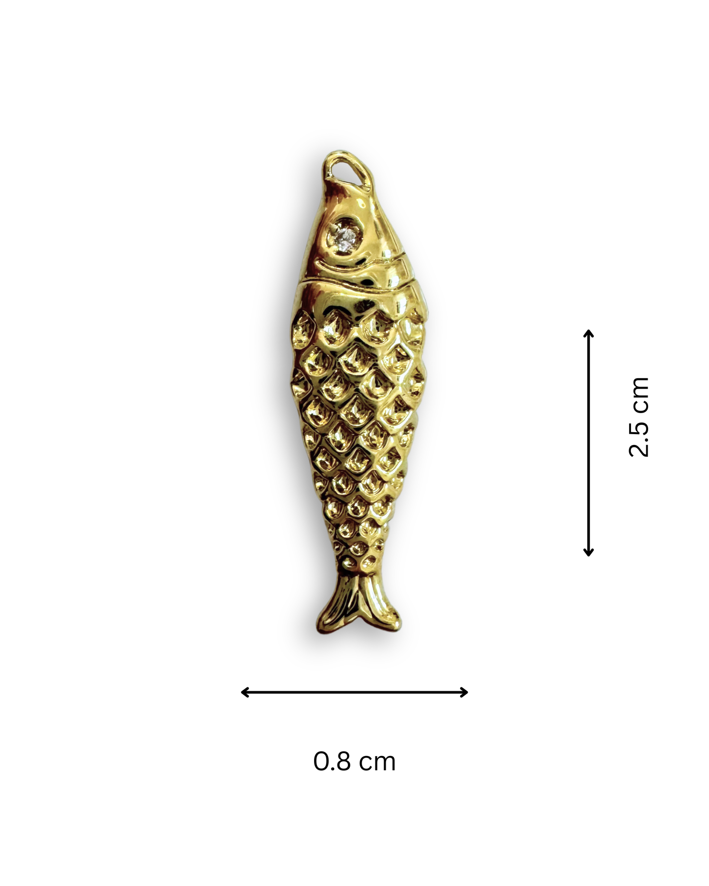 Fish Pendent (Gold)