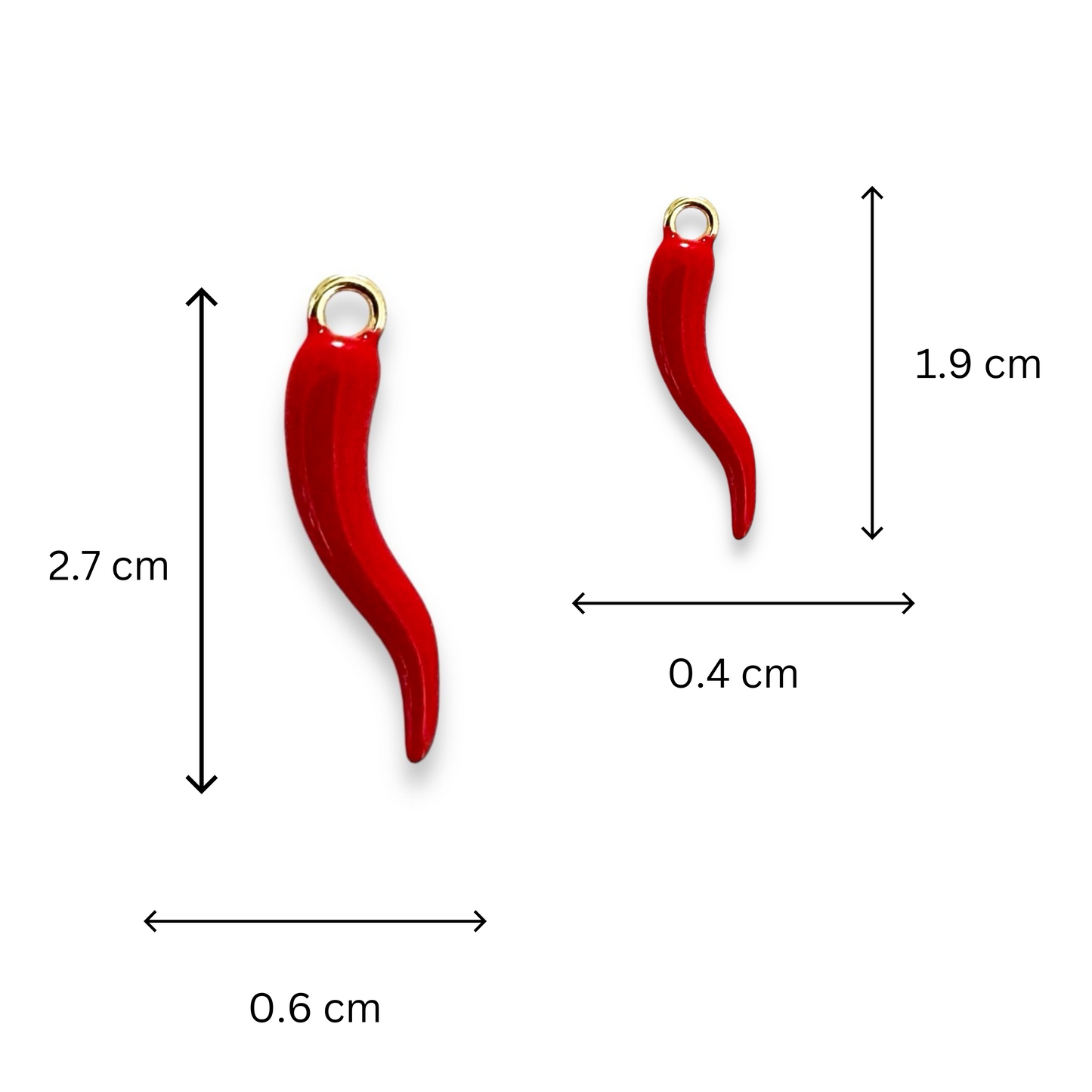 Pepper/Horn Pendant (Gold)