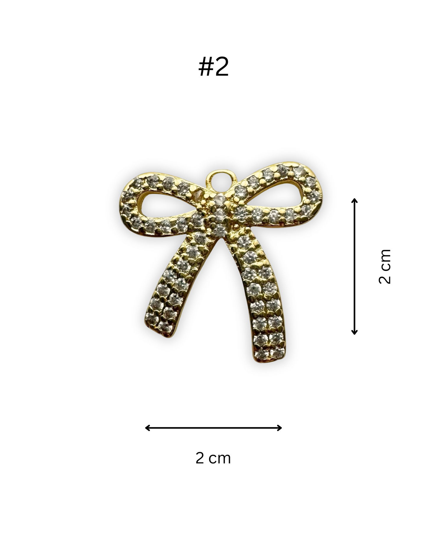 Bows Pendants (Gold)