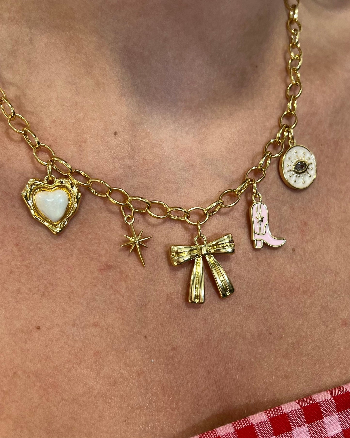 Bows Pendants (Gold)