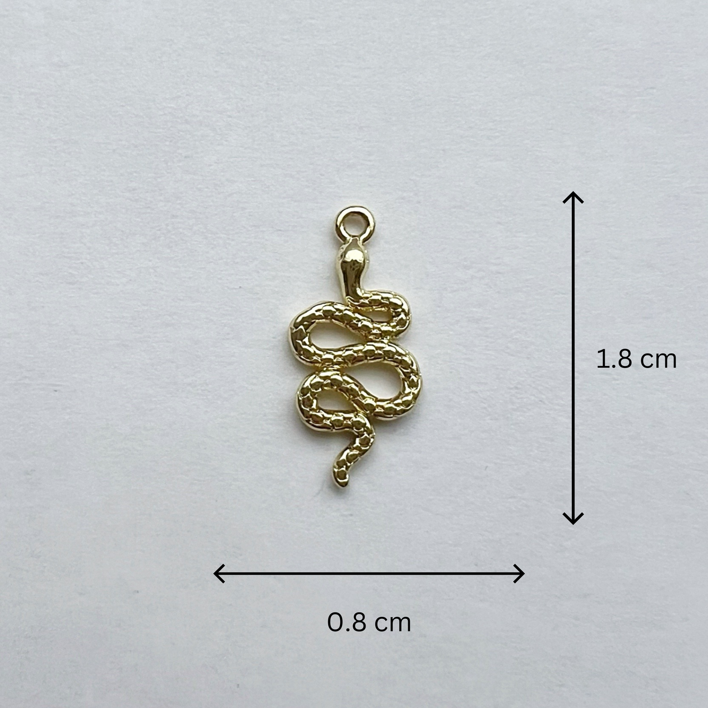 Snake Pendant (Gold)