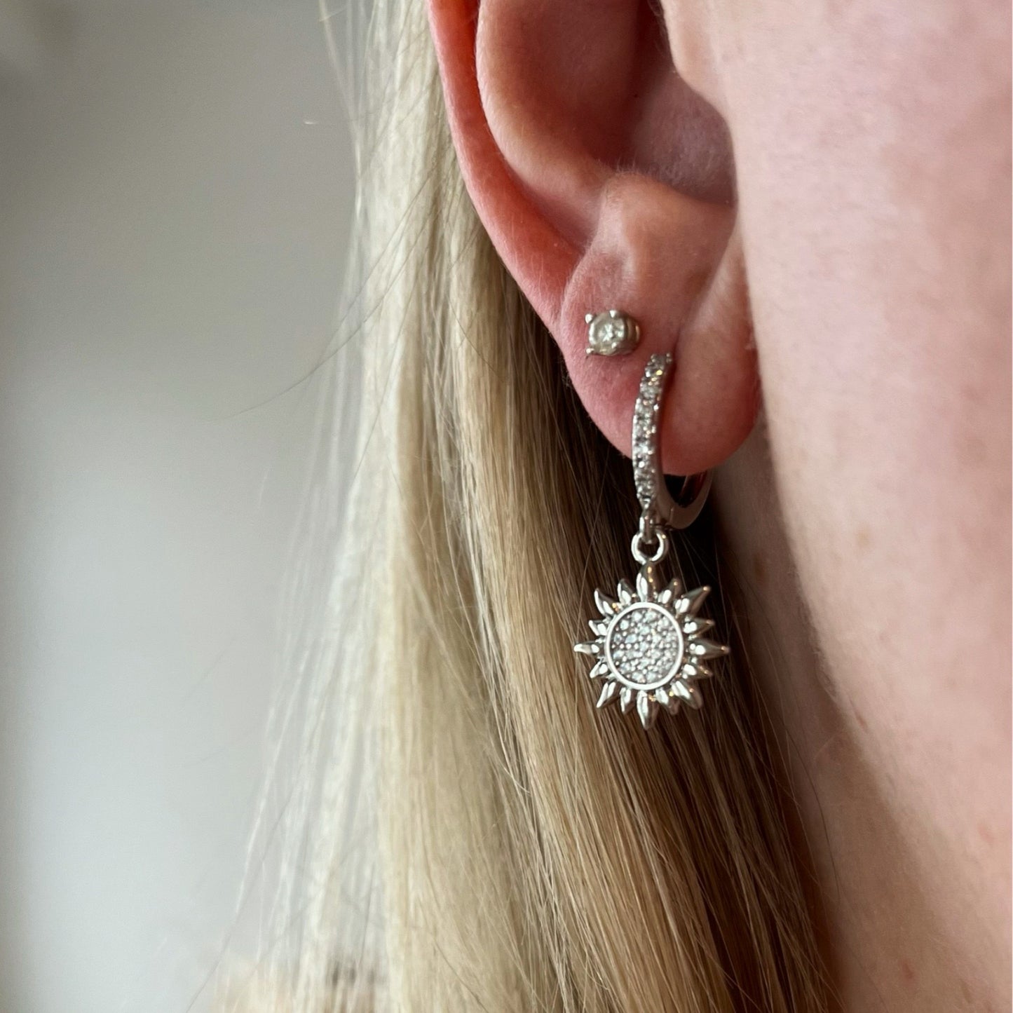 Sunny Earrings - Silver