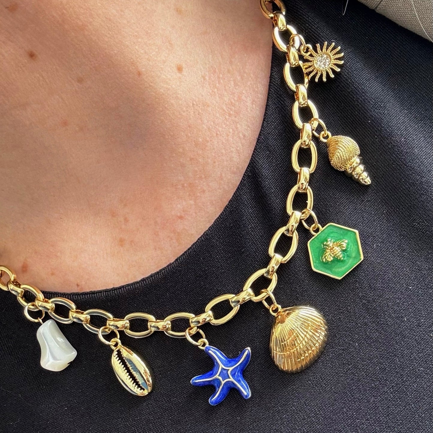 Shells Pendants (Gold)