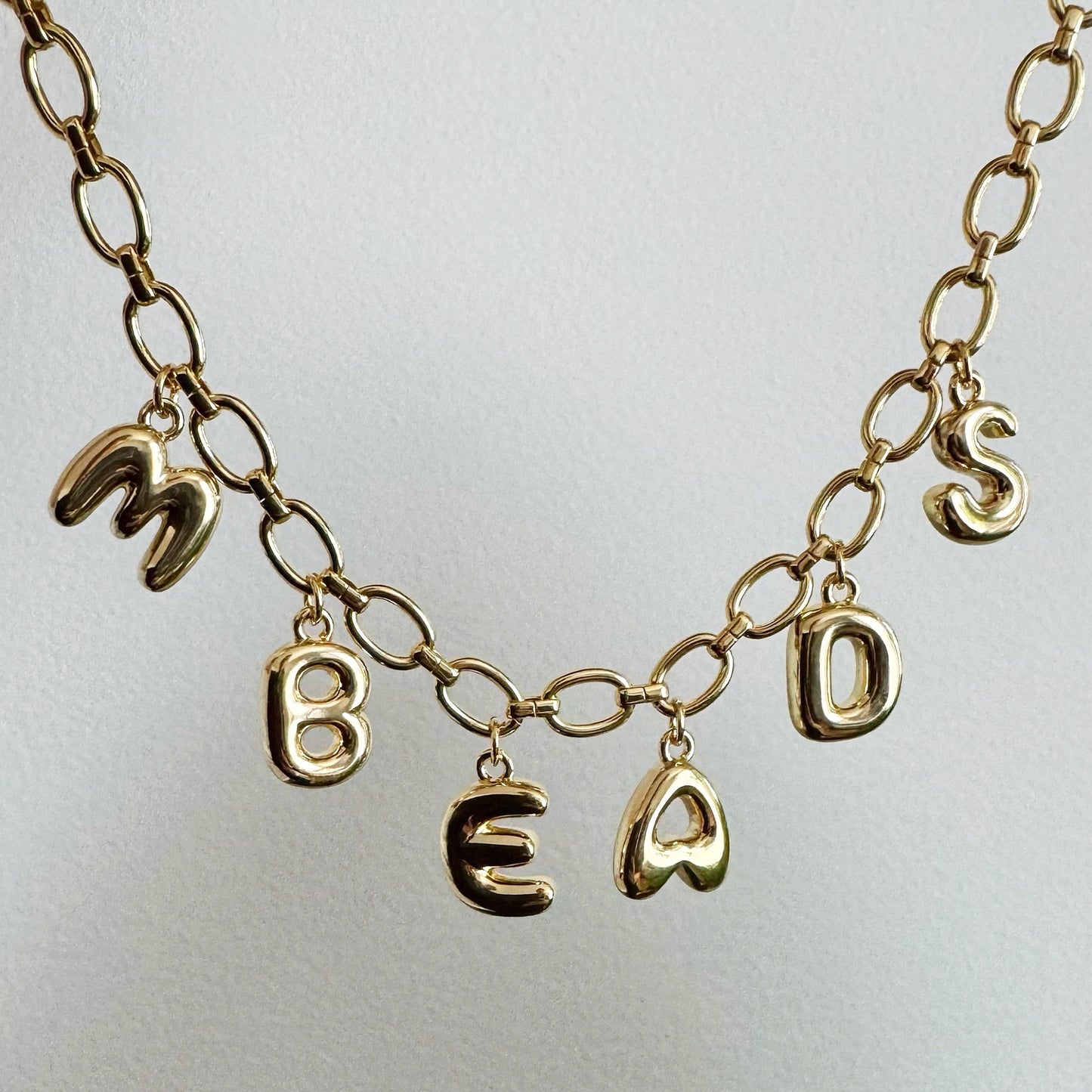 Pendentifs Lettres (Or)