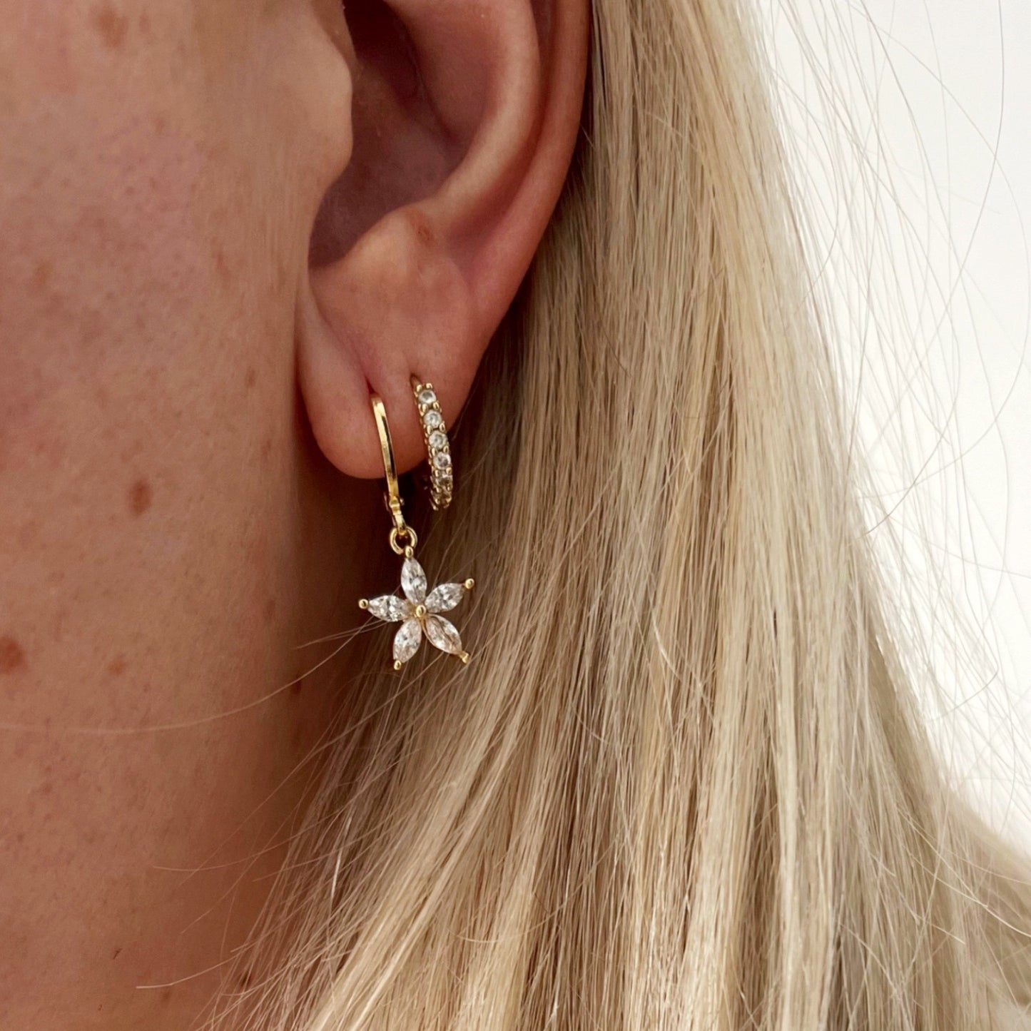 Mini Flower Earrings