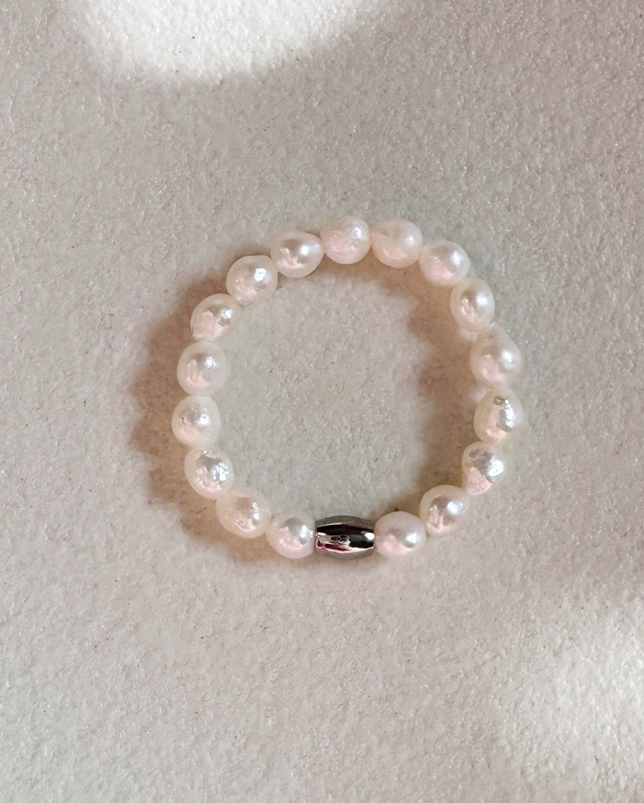 Bague Perles