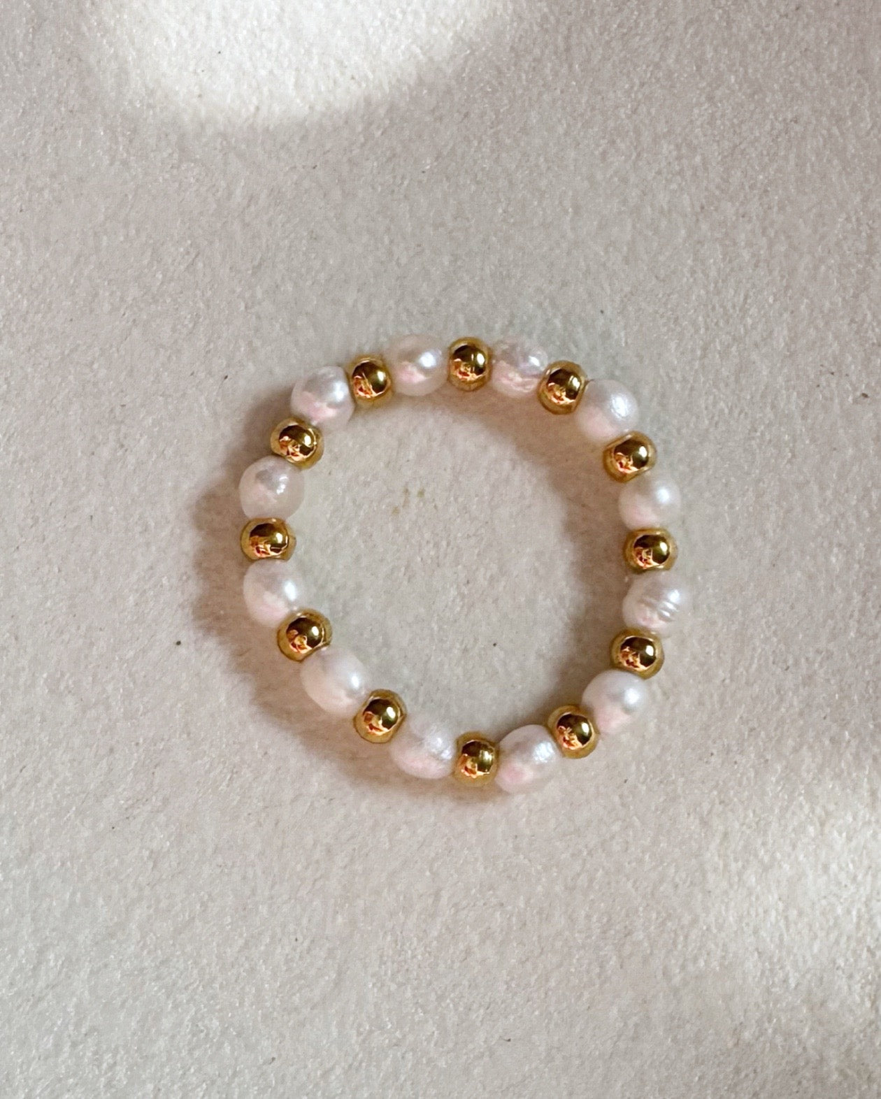 Bague Perles