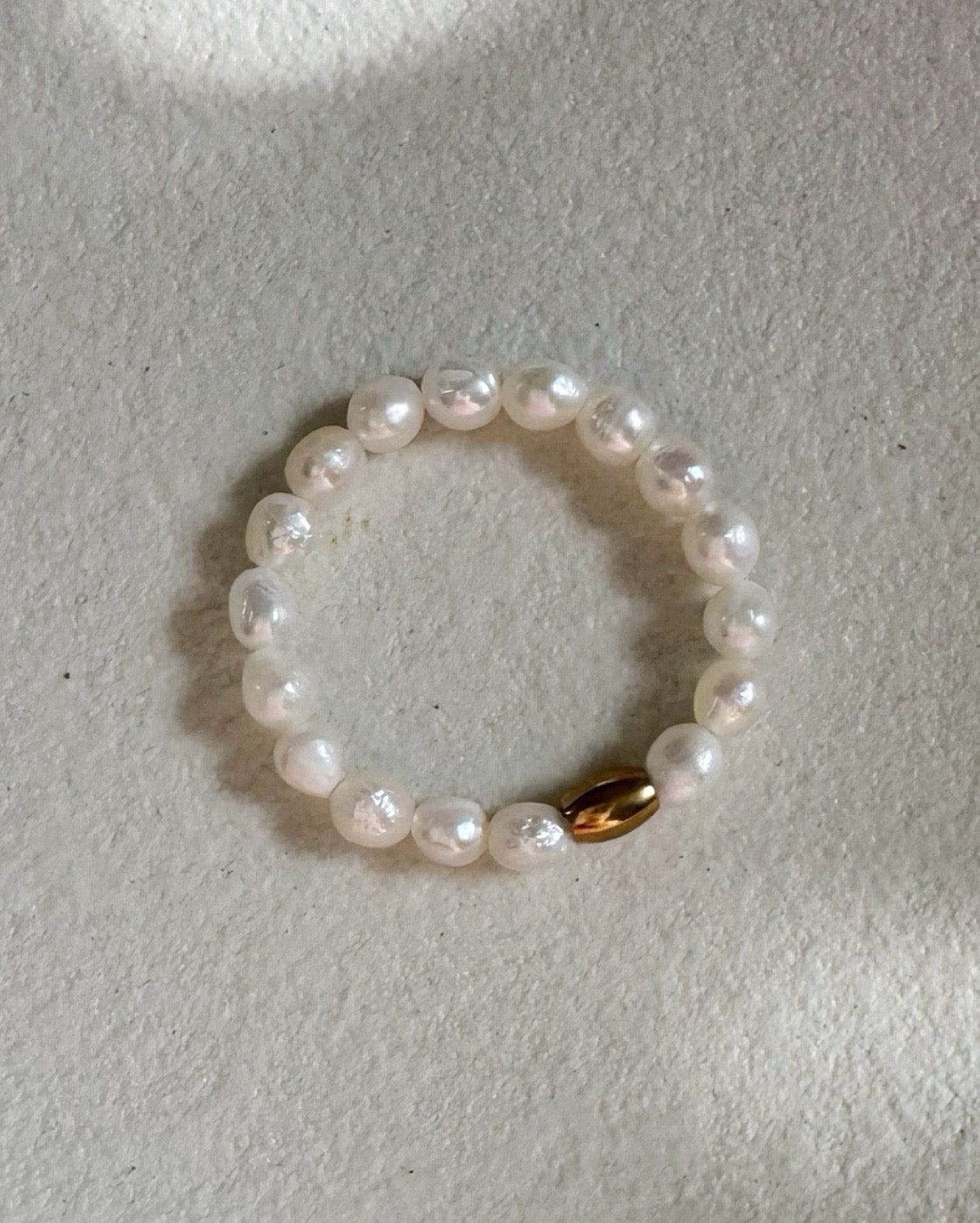 Bague Perles