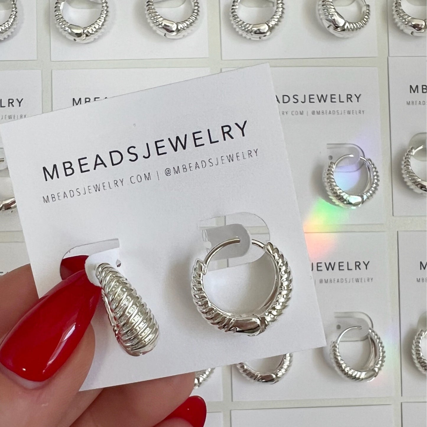 Breeze Earrings - Silver