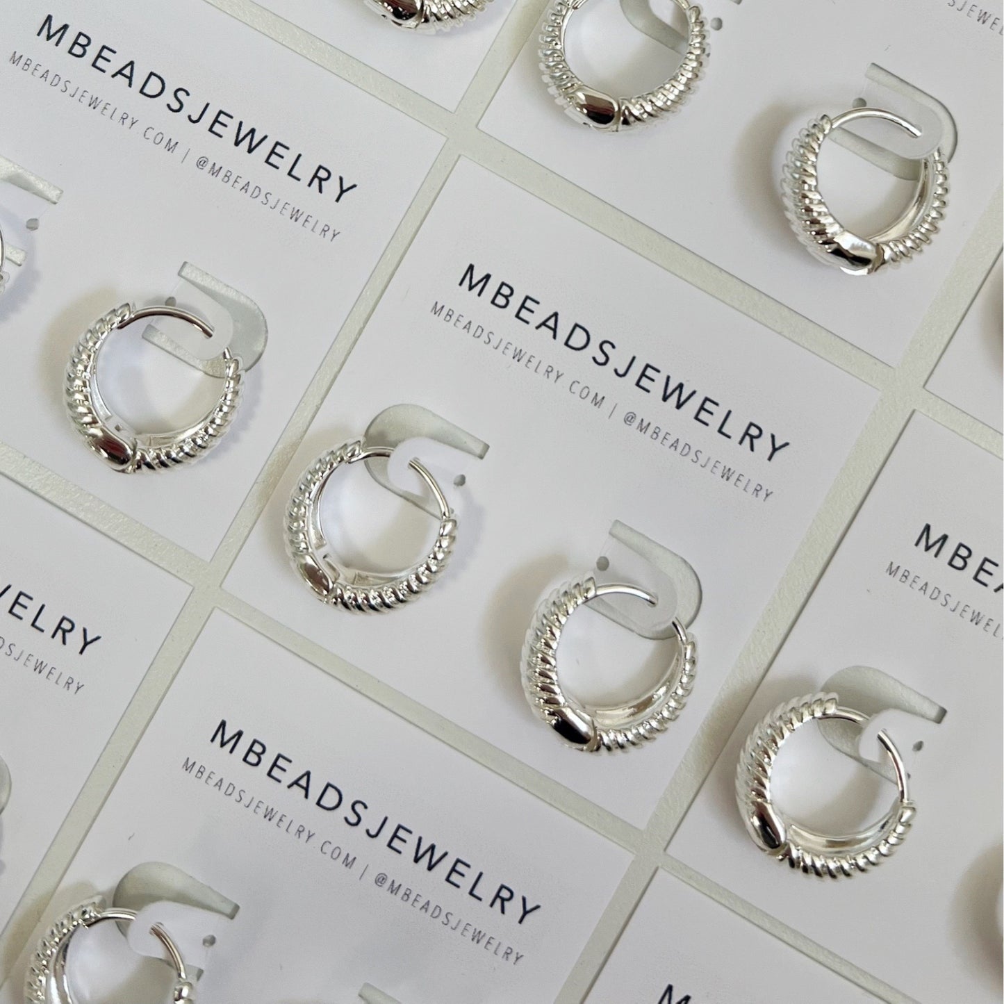 Breeze Earrings - Silver