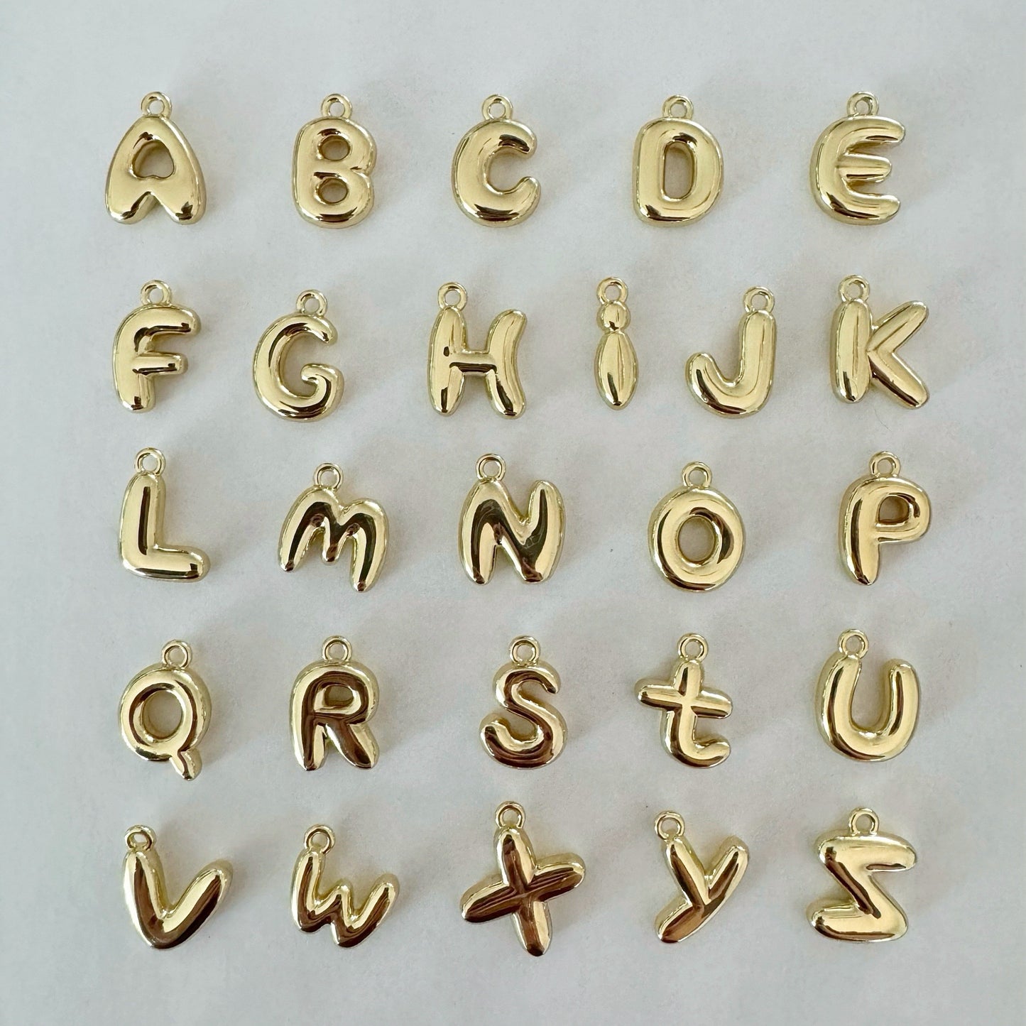 Pendentifs Lettres (Or)