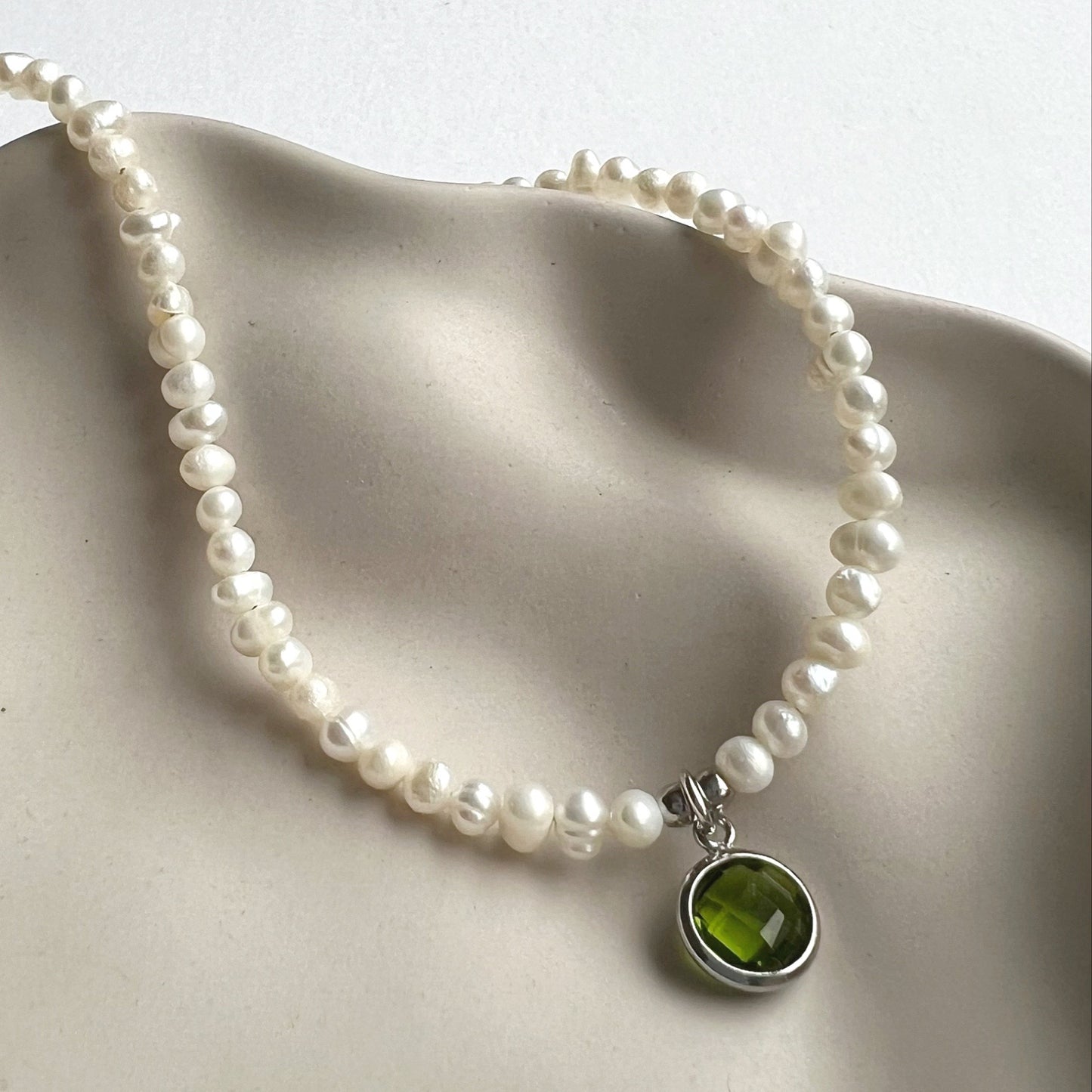 Dahlia Necklace - Silver