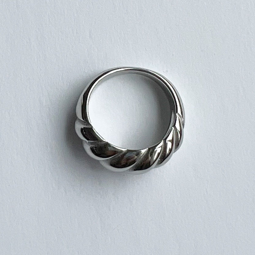 Bague Croissant - Argent