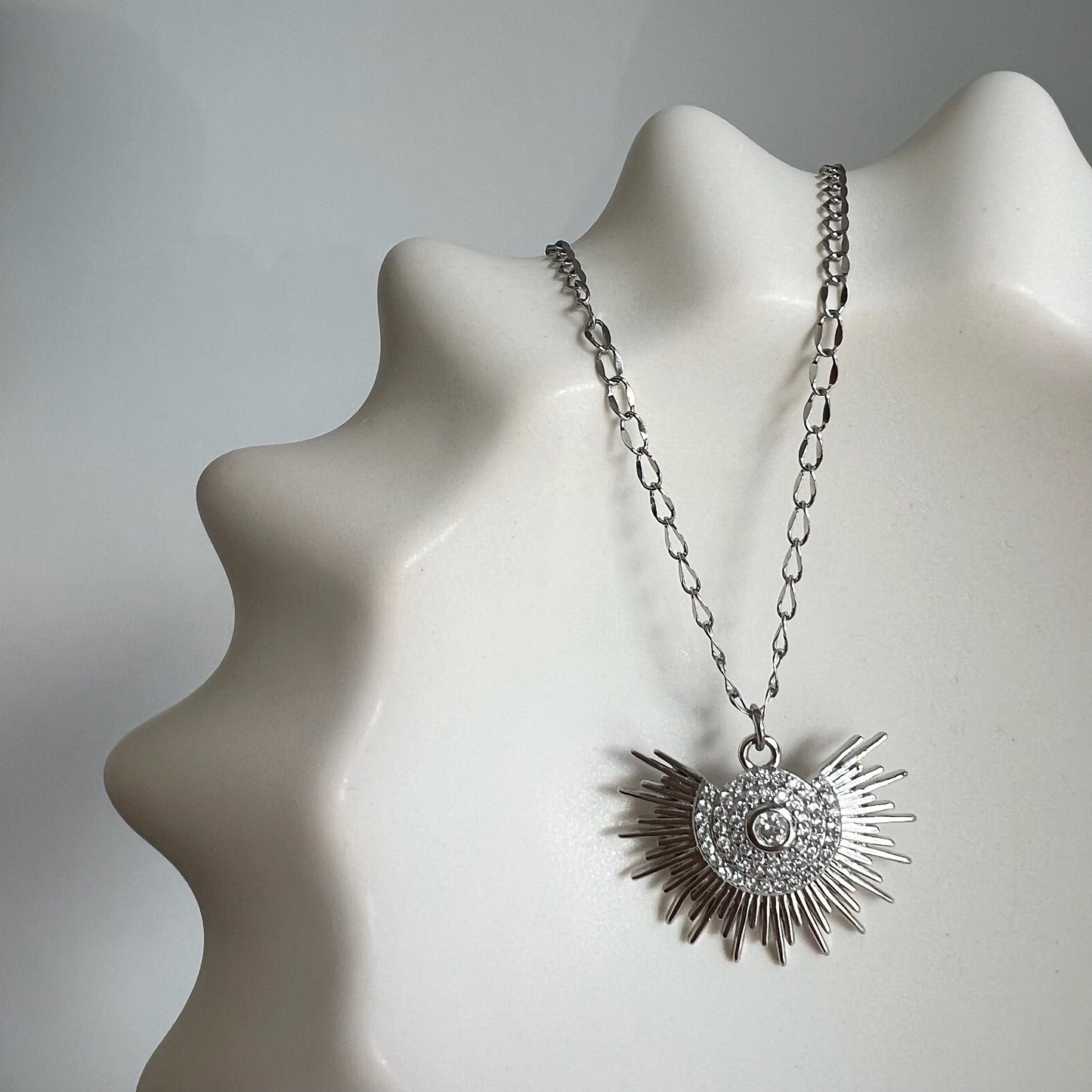 Lucine Necklace - Silver