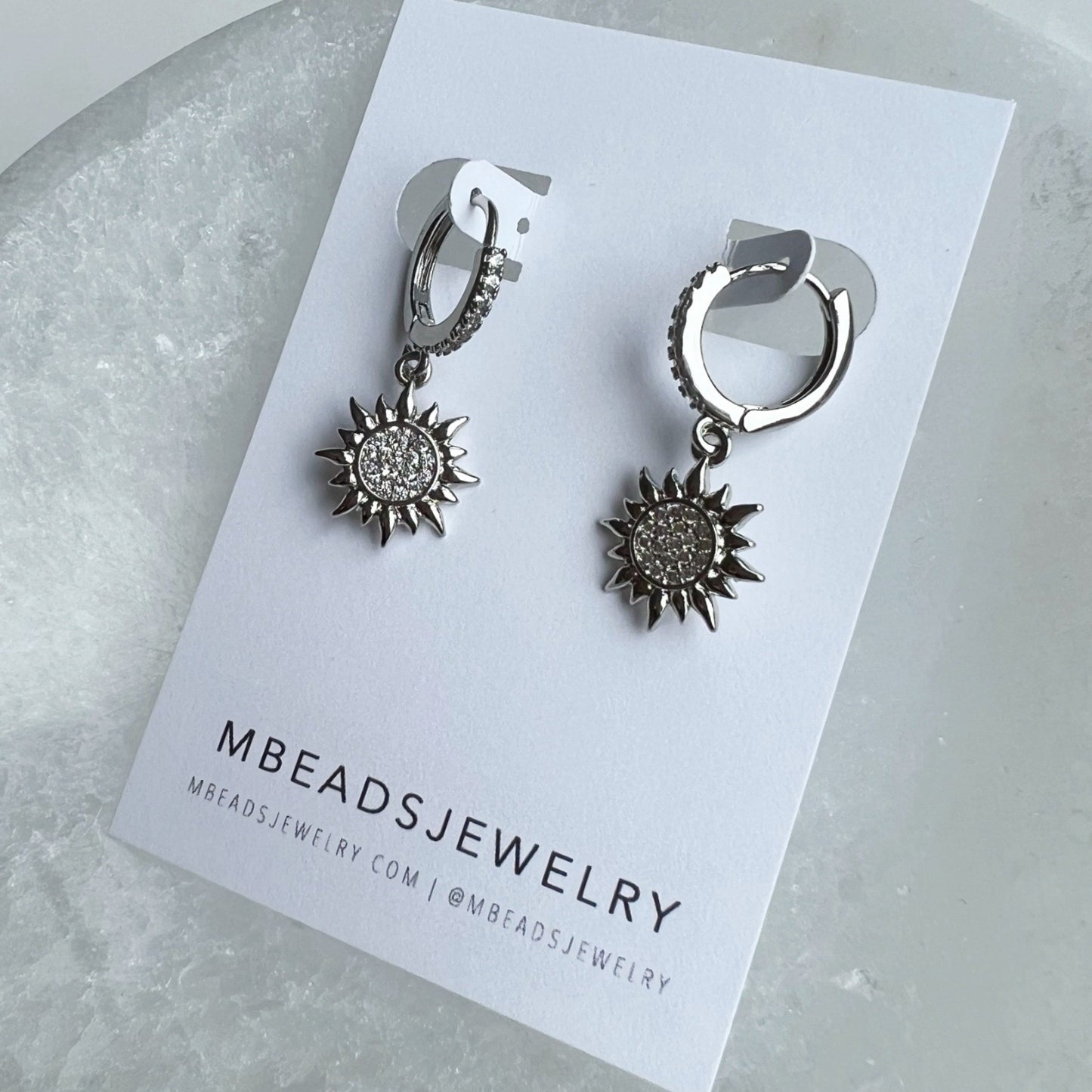 Sunny Earrings - Silver