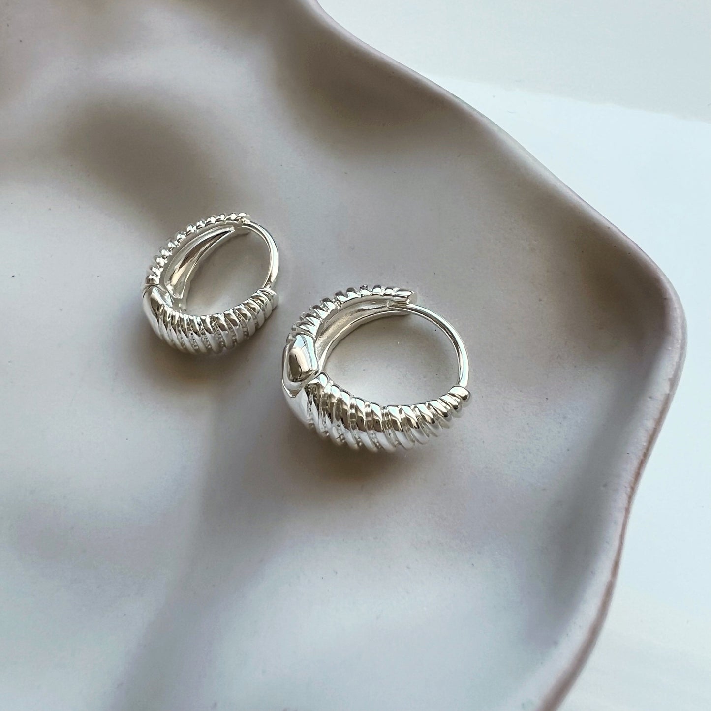 Breeze Earrings - Silver