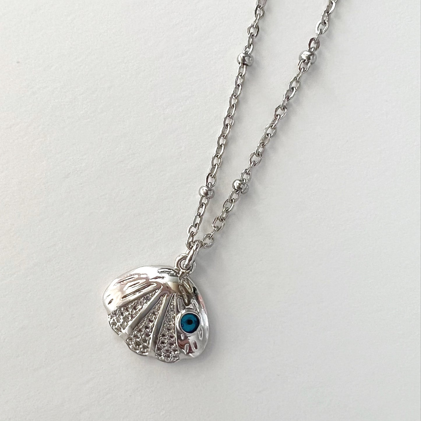 Coquina Necklace - Silver