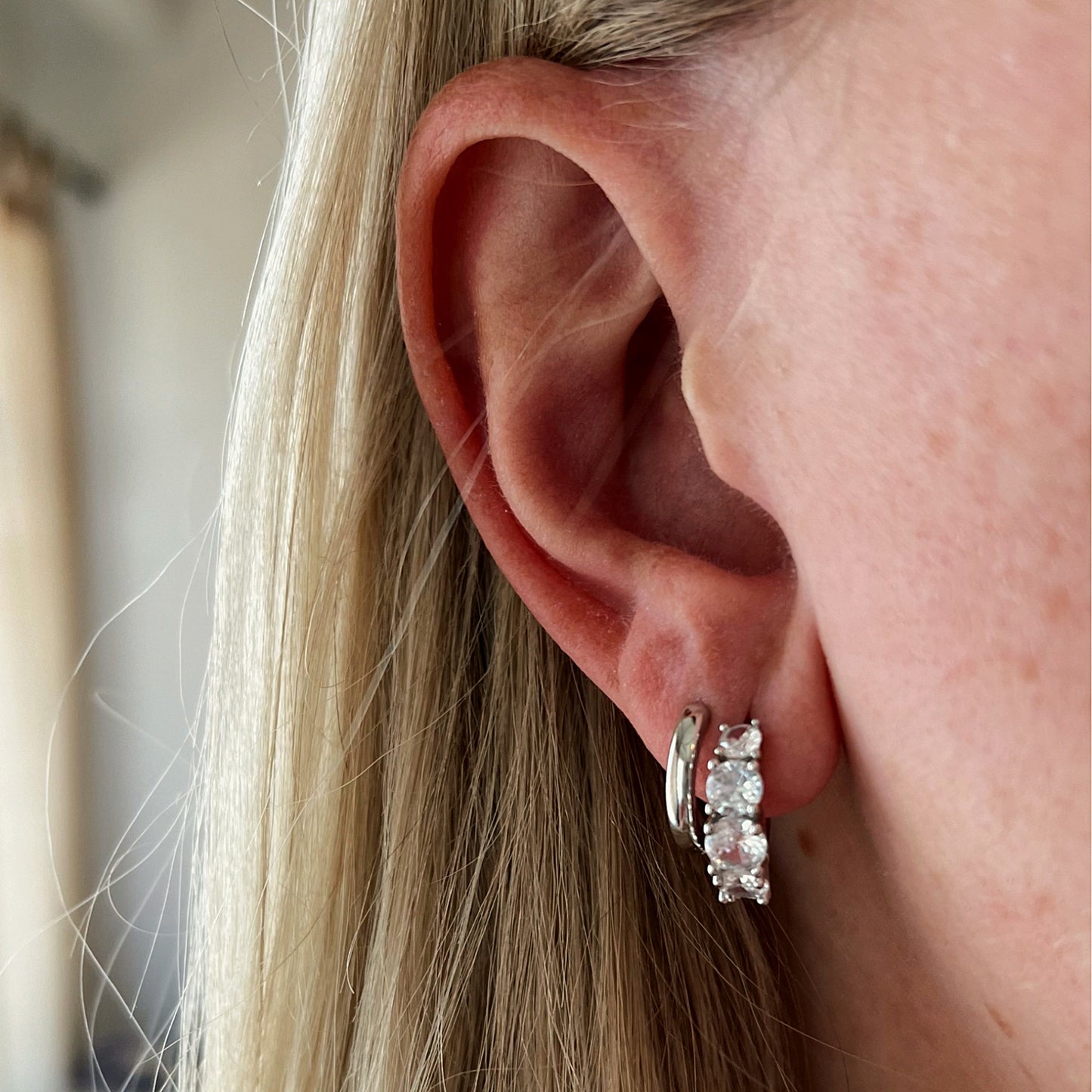 Mini Hoops - Silver