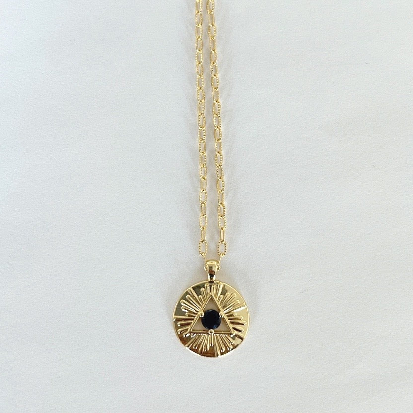 Blue Trilogy Necklace