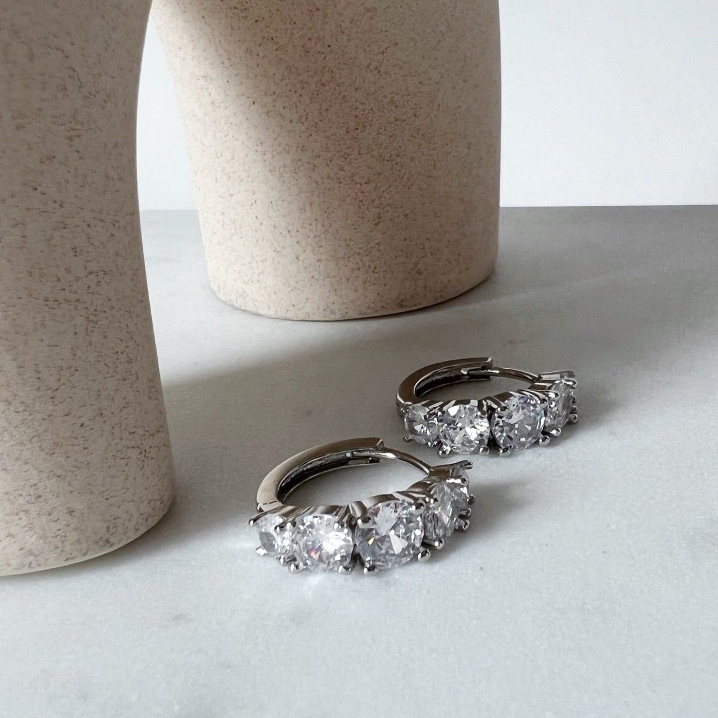 Nora Earrings - Silver