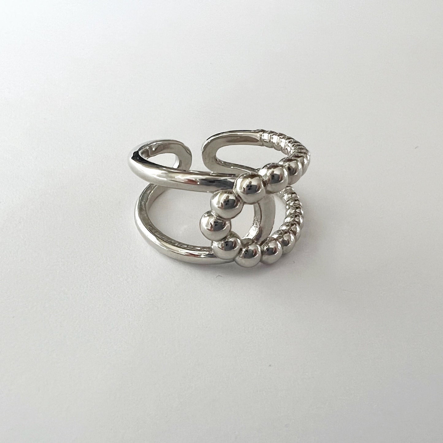 Bague Lotus - Argent