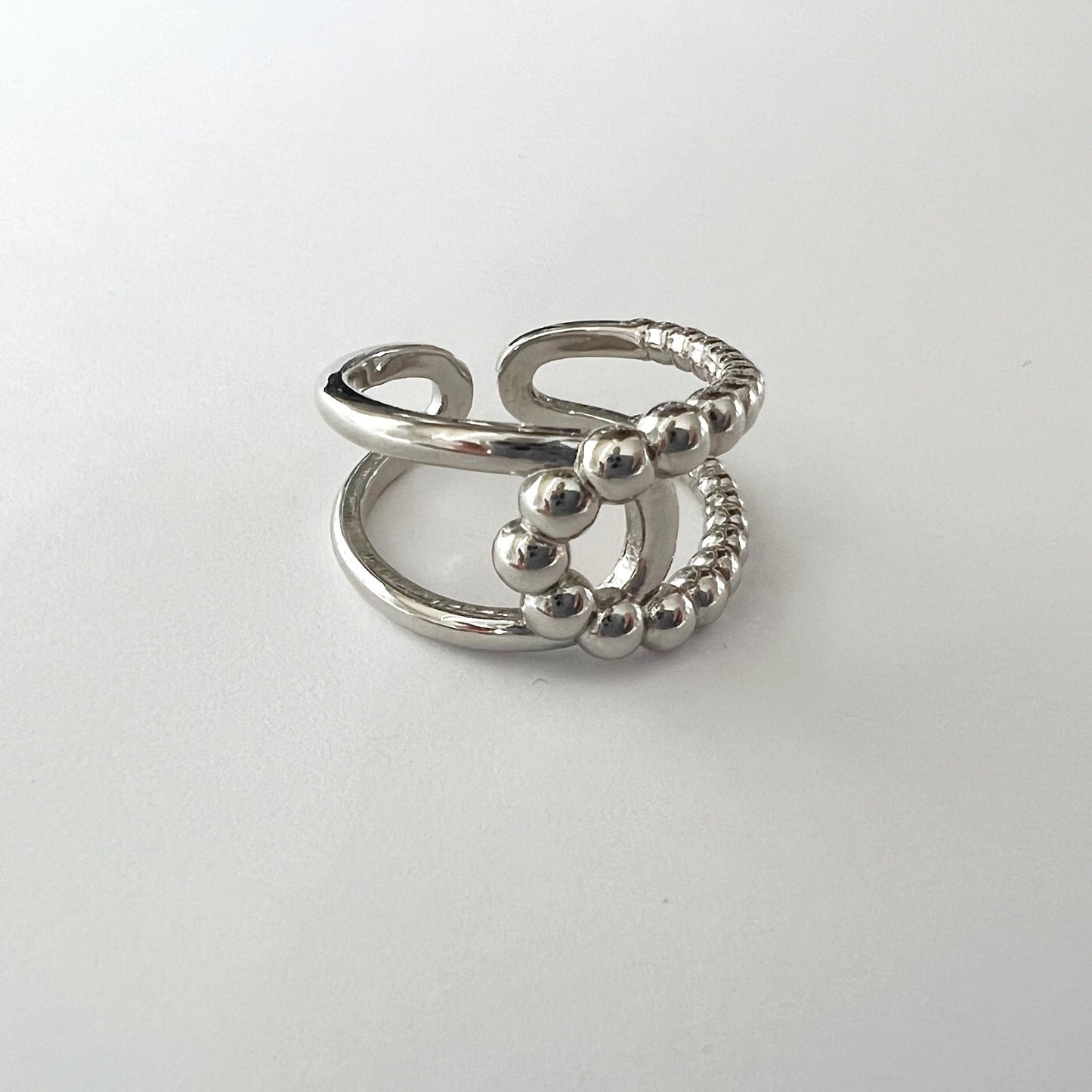 Lotus Ring - Silver