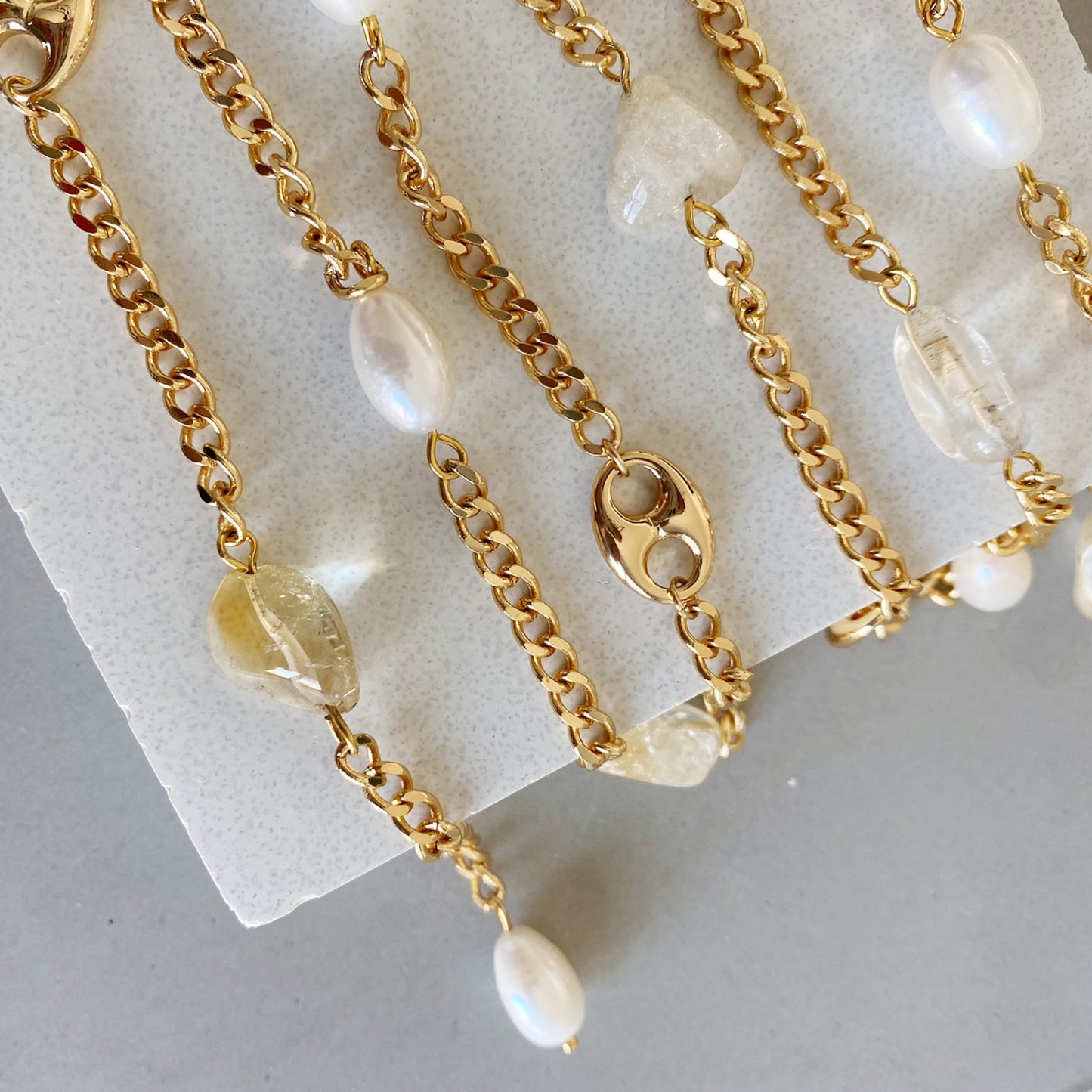 Citrine Belly Chain