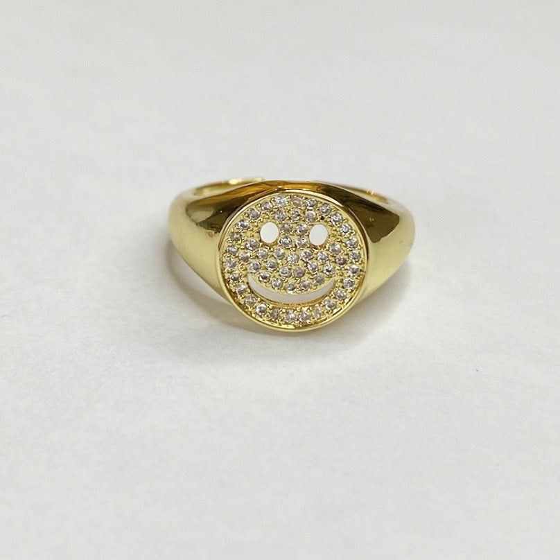 Big Smiley Ring