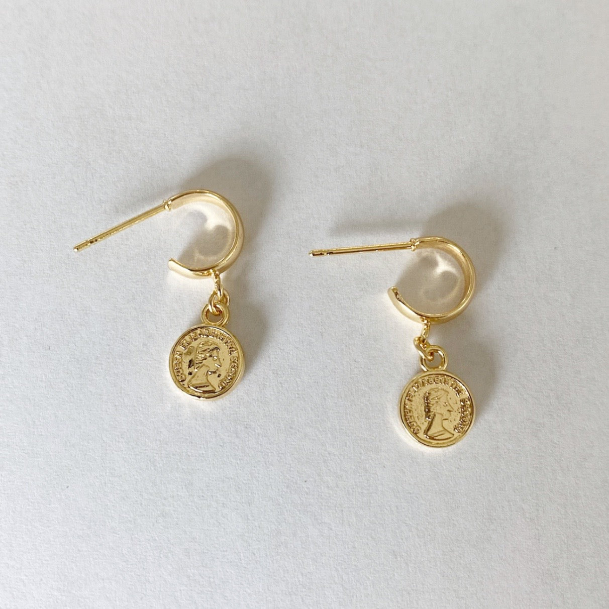 Mini Coins Earrings