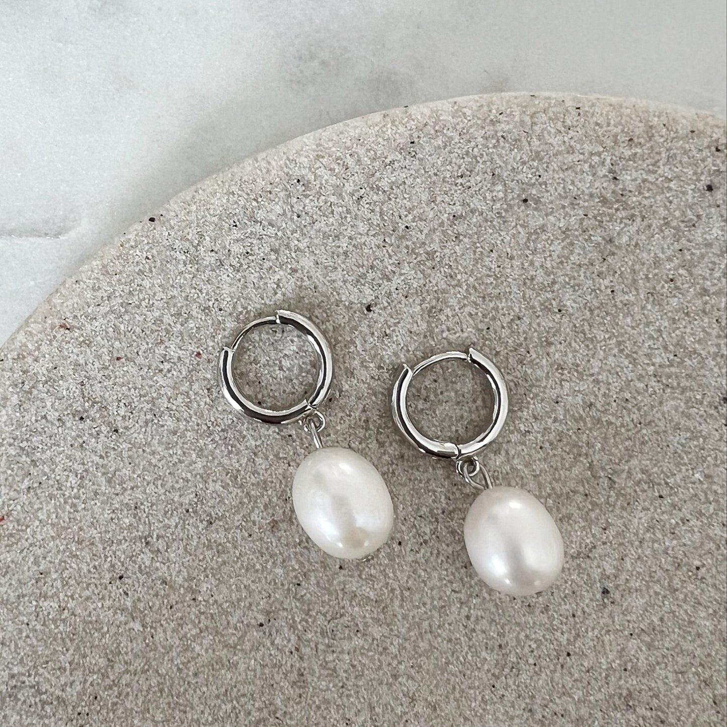 Elisa Earrings - Silver