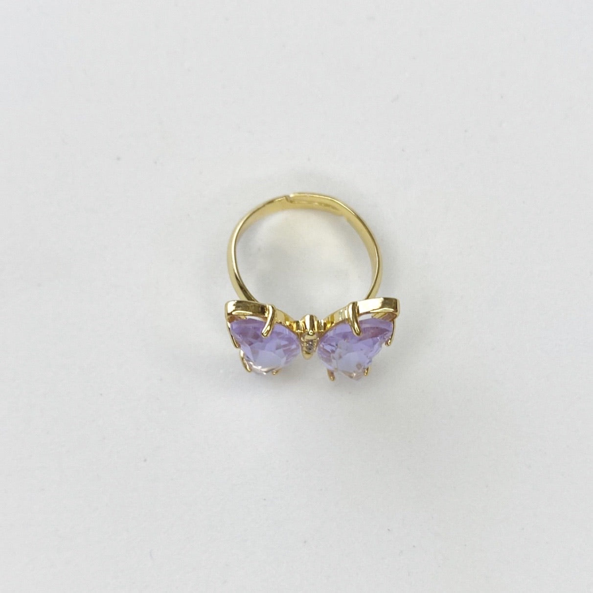 Bague Papillon (Mauve)