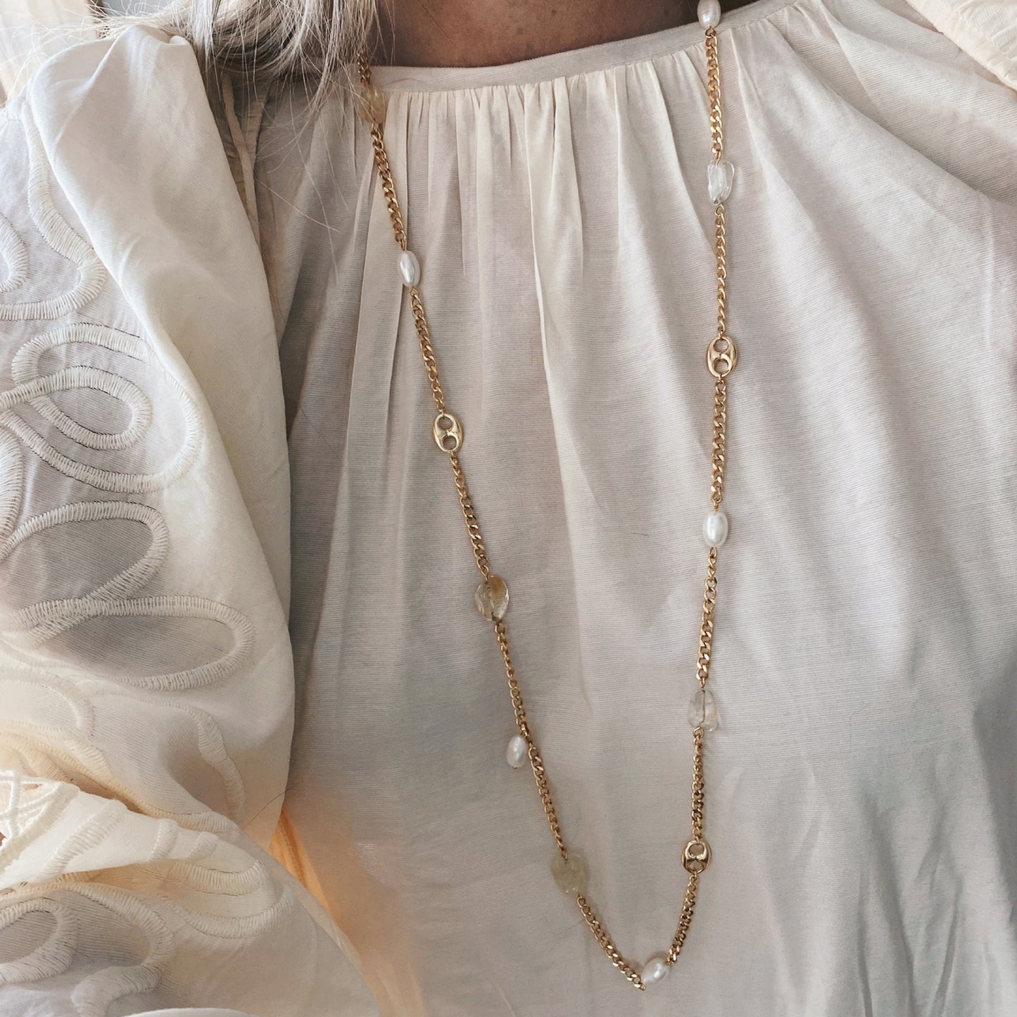 Citrine Belly Chain