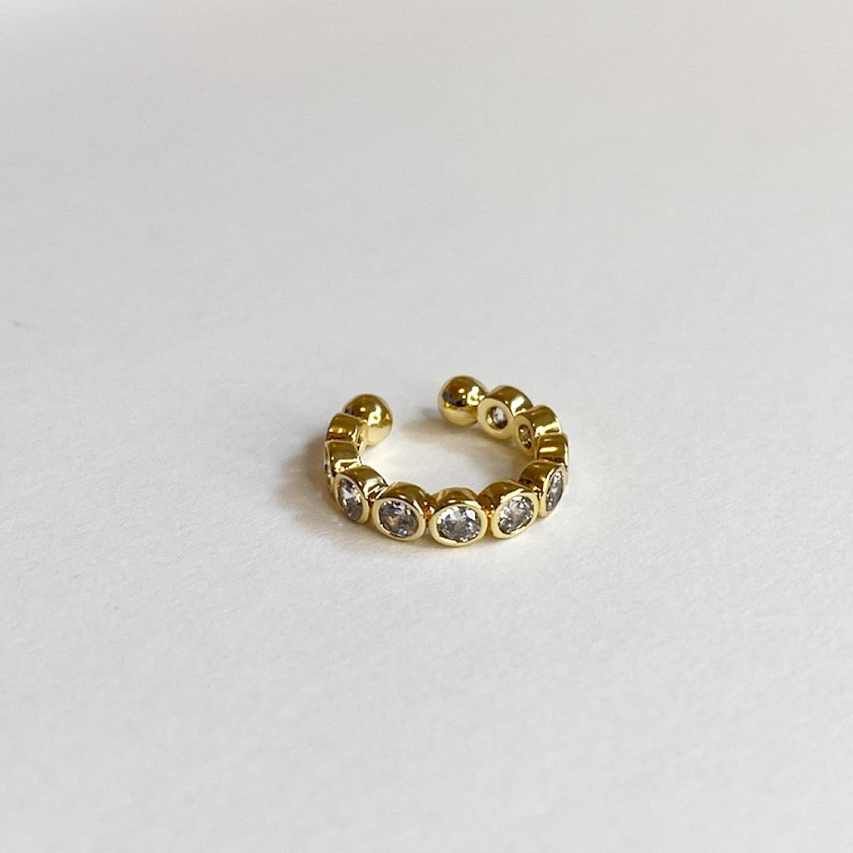 Bezel Ear Cuff
