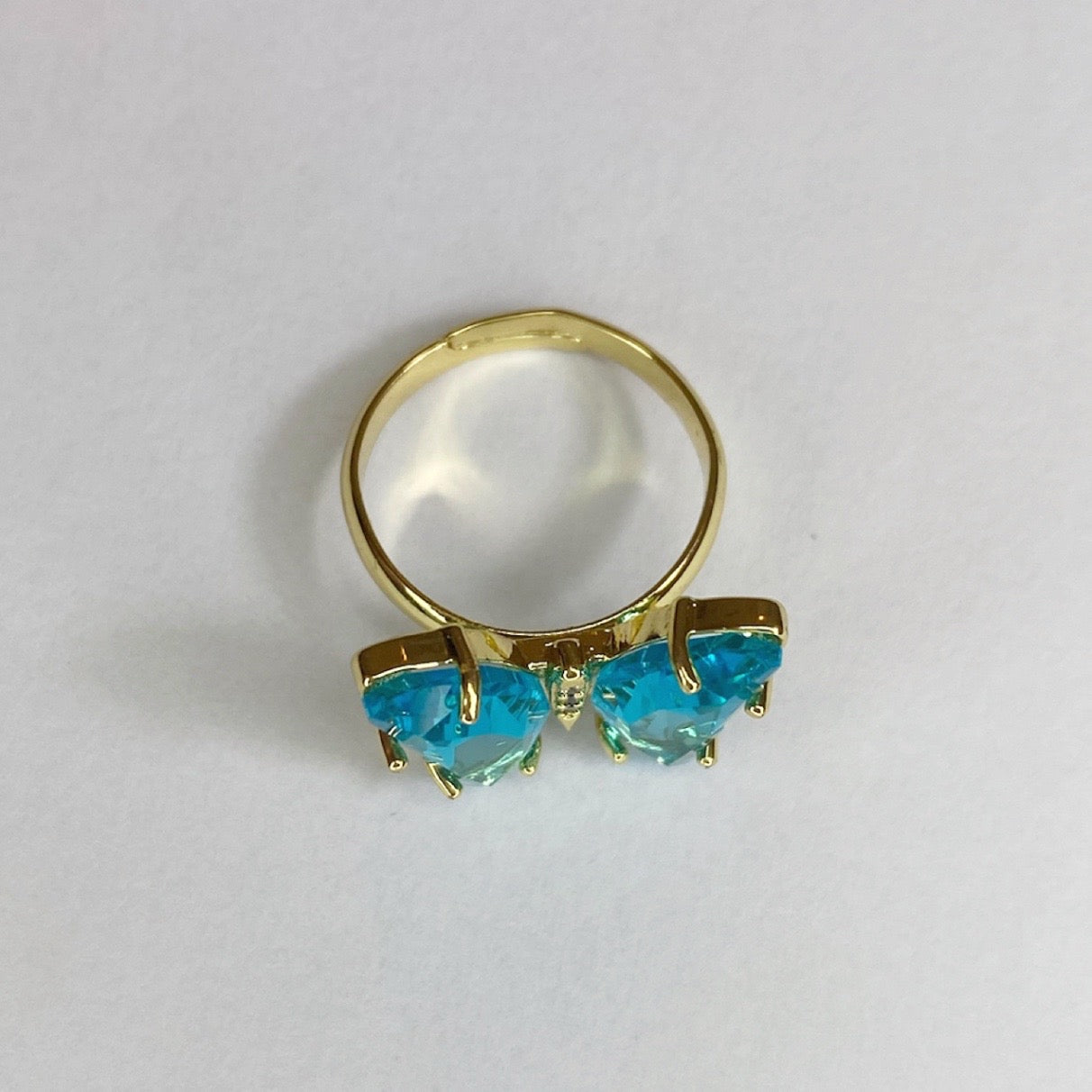 Butterfly Ring (Blue-Aqua)