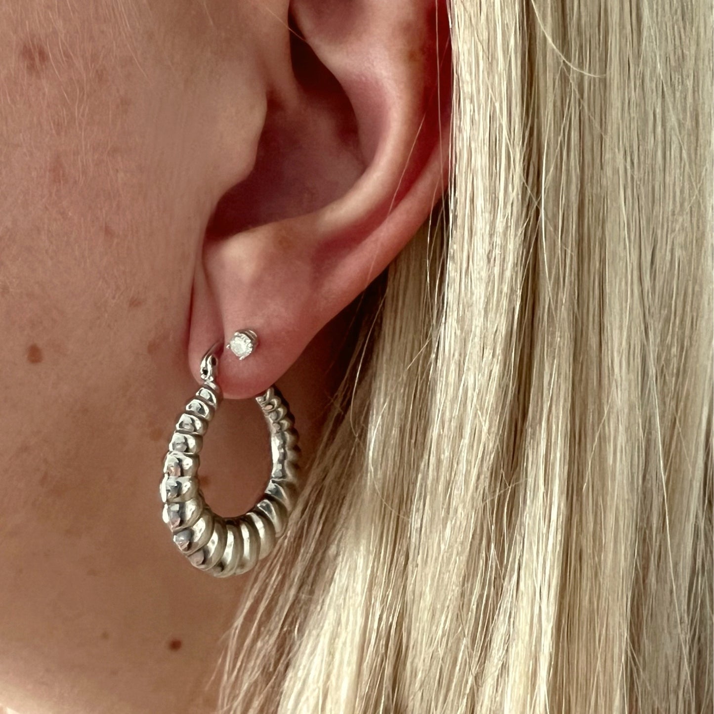 Celeste Earrings - Silver