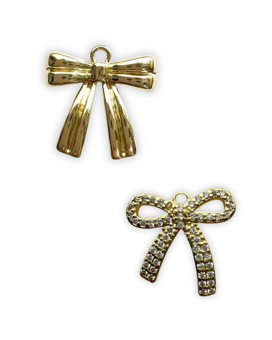Bows Pendants (Gold)