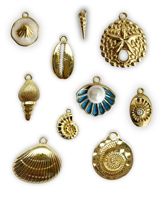 Shells Pendants (Gold)