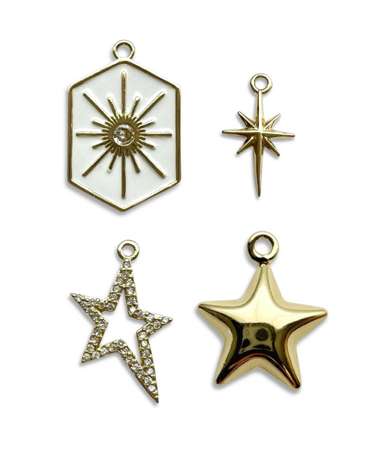 Pendentifs Étoiles (Or)