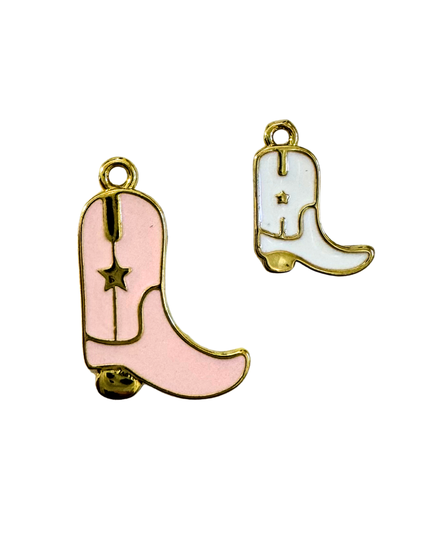 Cowboy Boots Pendants (Gold)