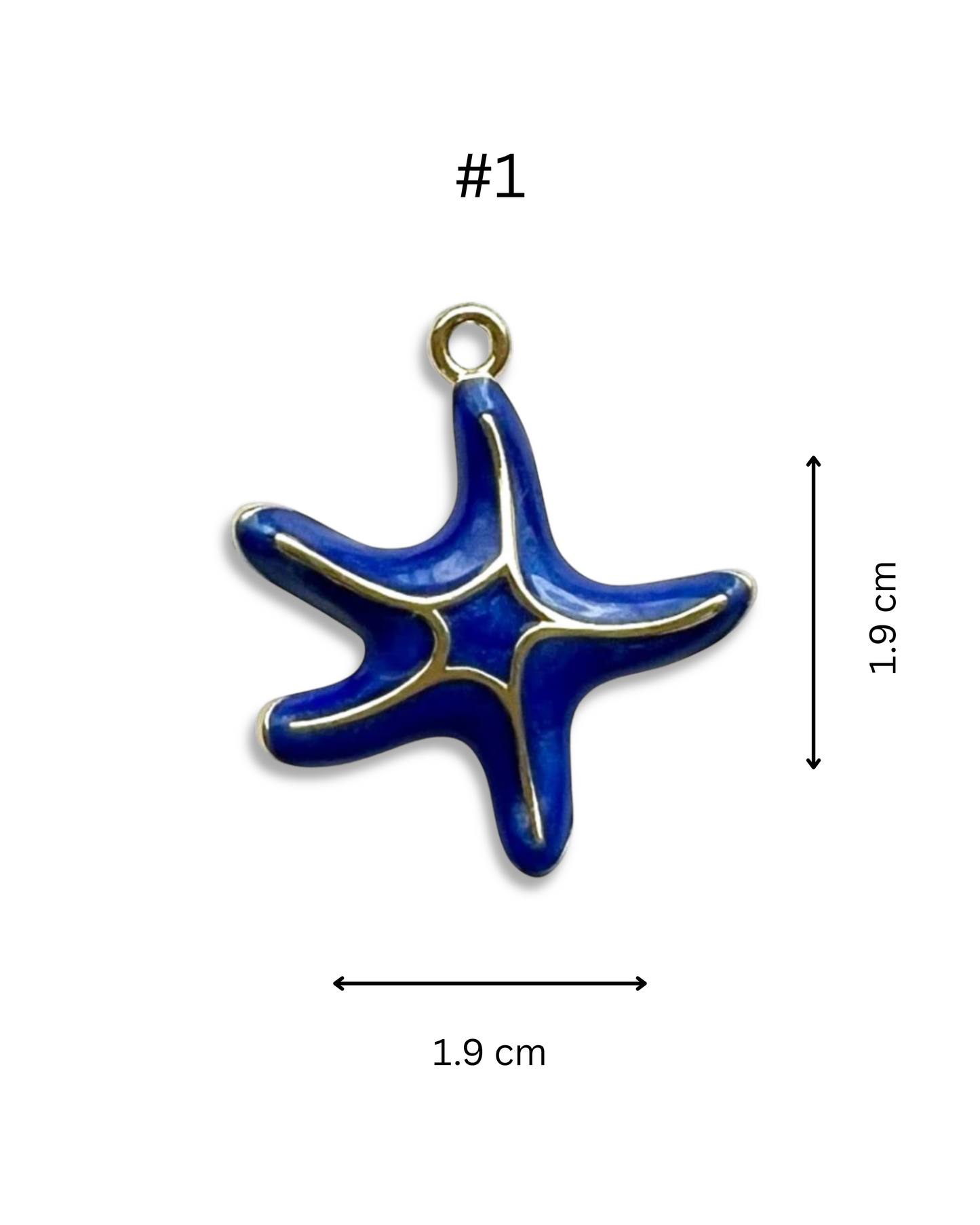 Starfishes Pendants (Gold)