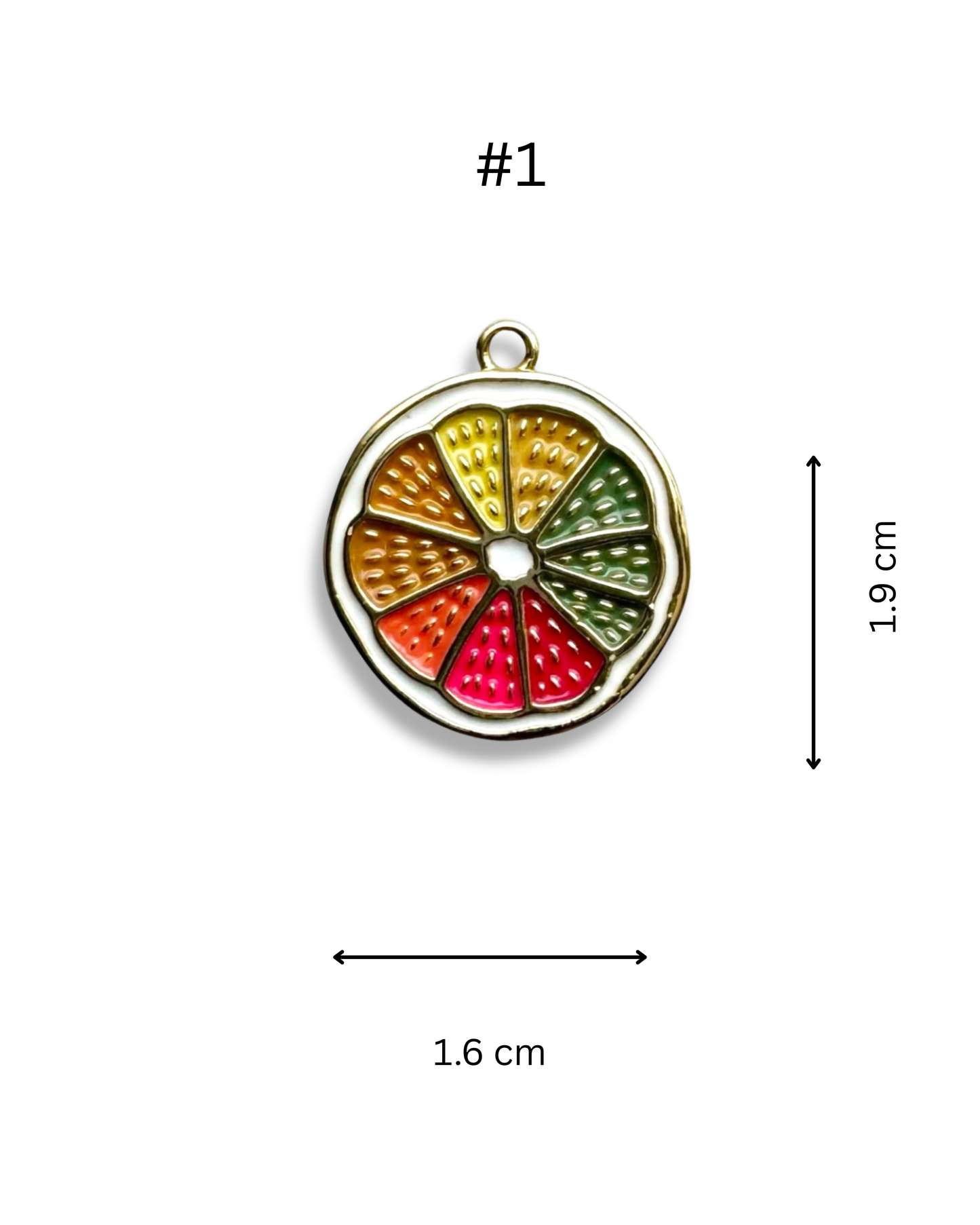 Fruits Pendants (Gold)