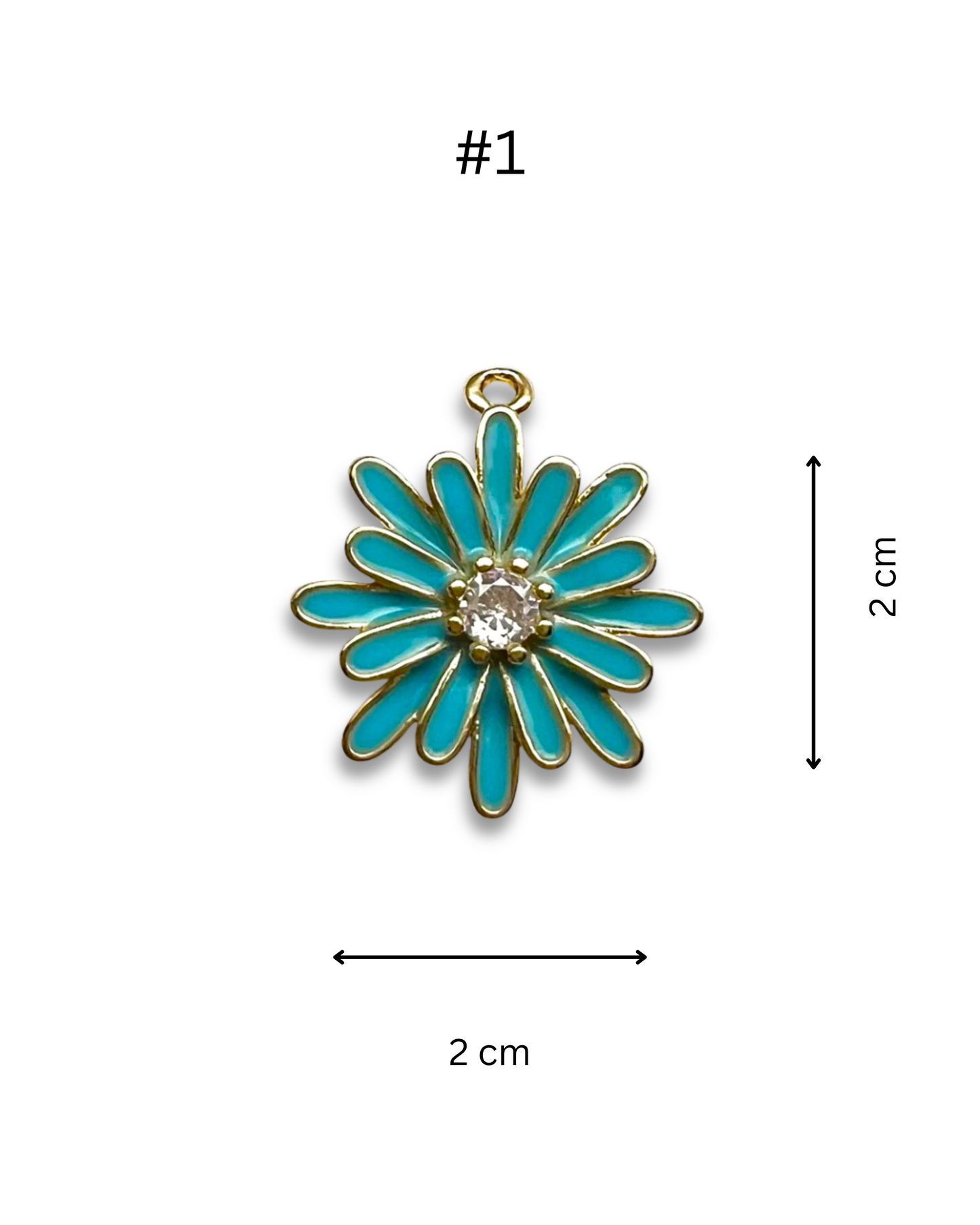 Flowers Pendants (Gold)