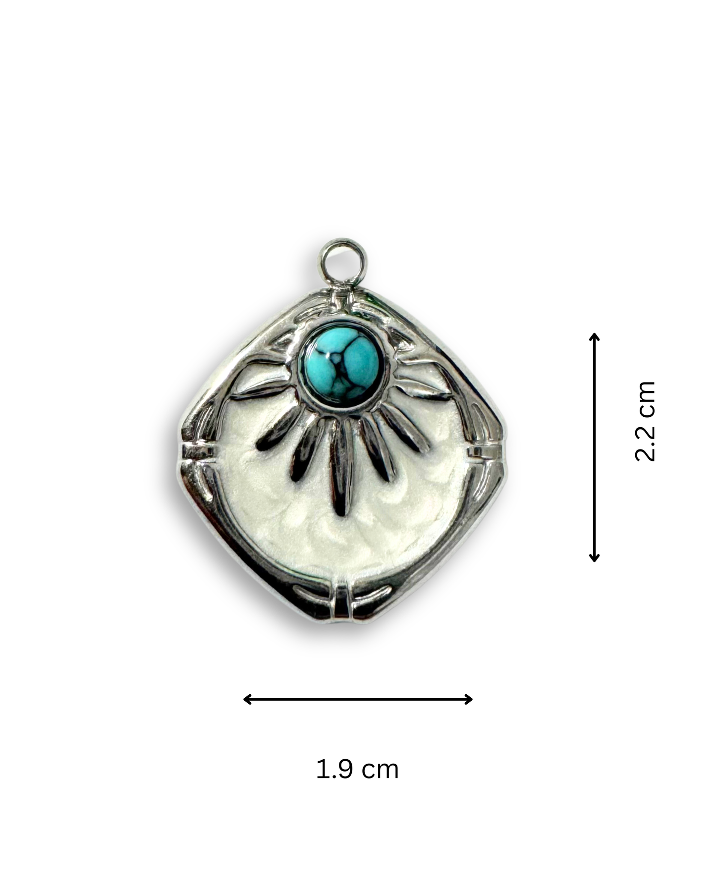 Blue Eye Pendant (Silver)