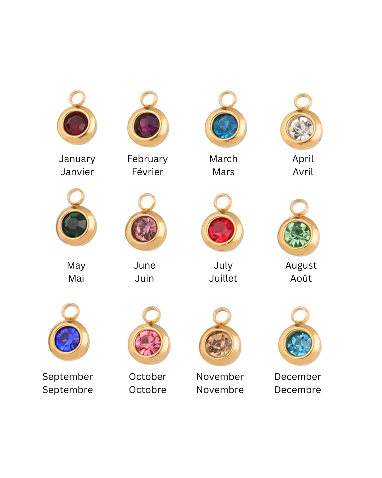 Pendentif Pierre de Naissance