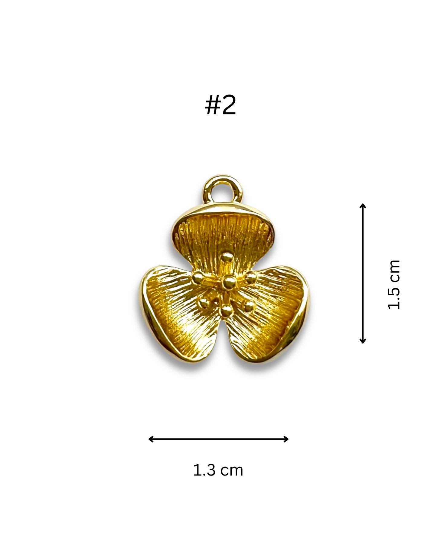 Flowers Pendants (Gold)