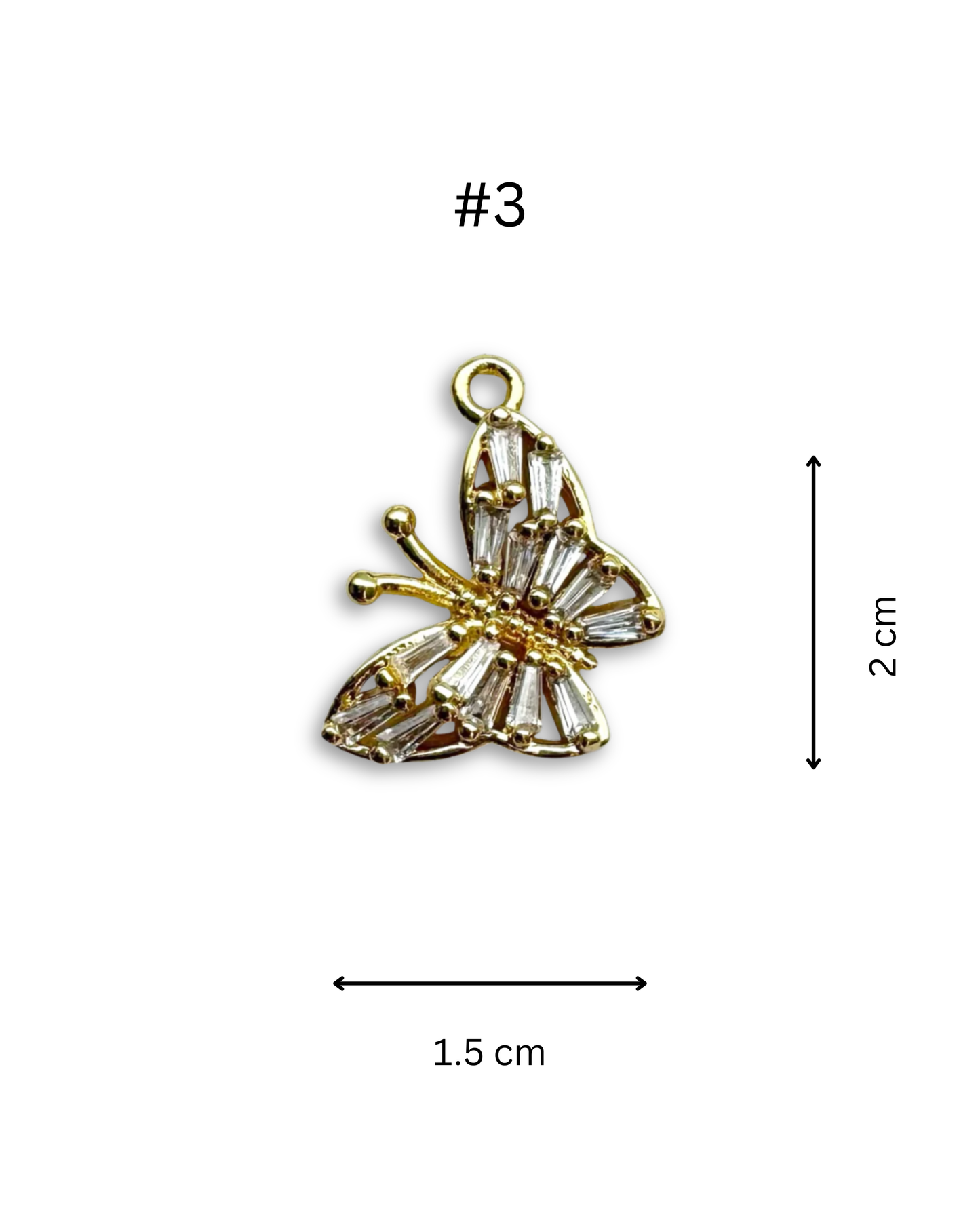 Butterfly Pendants (Gold)