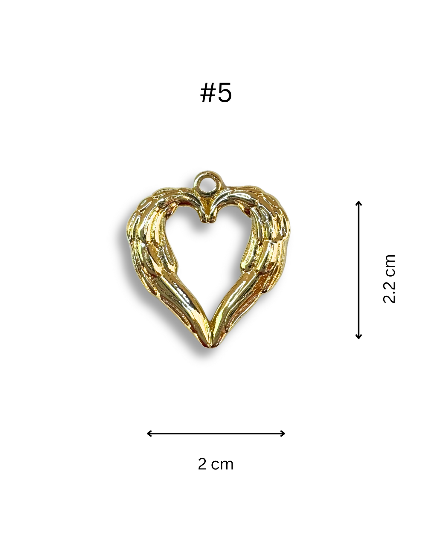 Hearts Pendants (Gold)