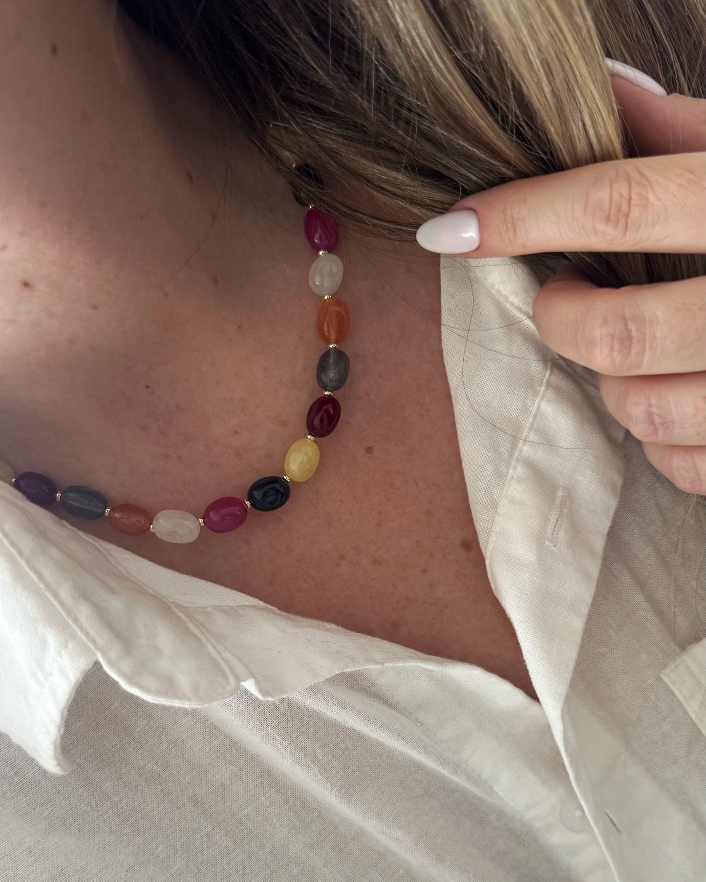 Jelly Bean Necklace