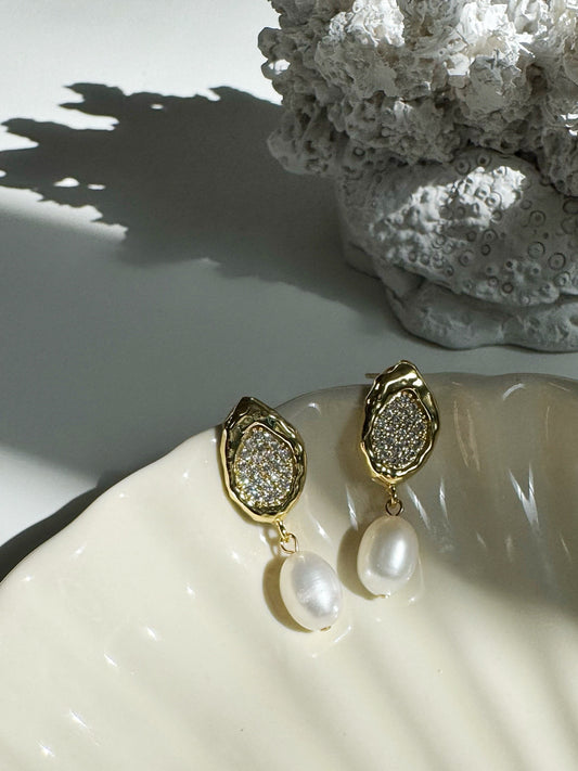 Boucles D'oreilles Perlina
